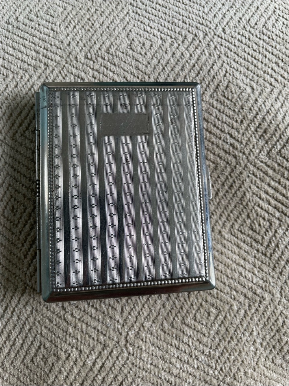 Art Deco Vintage  Cigarette Case